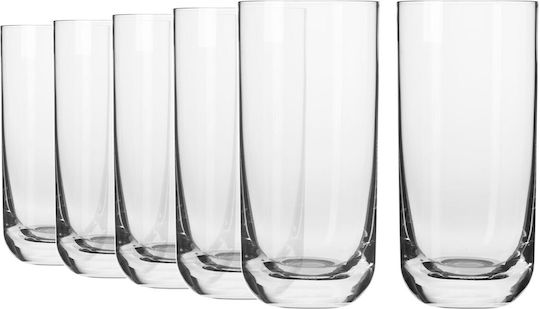 Krosno Krosno Wasserbrillen Kristall Honig 360ml 6 Stück