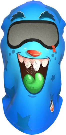 Каска Maskara Extreme Funny Балаклава Monster Collection Синя Унисекс 90% Полиестер Ски Сноуборд