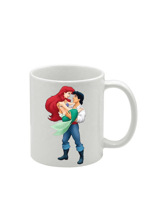 Weiße Tasse Ariel