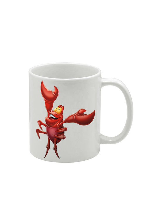 Weiße Tasse Ariel