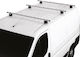 Fabbri Citroen Jumpy Commercial 01 07>03 16 Aluminum Car Roof Bars Professional Heavy Duty 150 Cm Set 3 Bars Locks Included