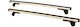 Hermes Gs3 Set 2 Pieces Aluminum Car Roof Bars Locks Hyundai I20 2009-2015 5D Hatchback