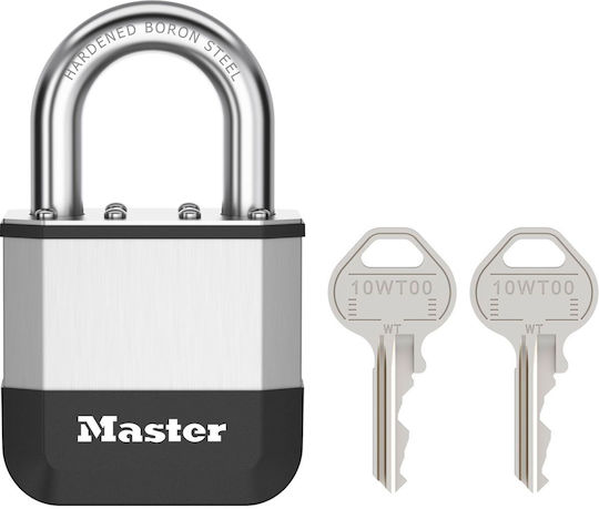 Master Lock Катинар Скоба с Ключ 52mm