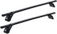 Set 2 Pieces Car Roof Bars Locks Nissan Micra 1992-2003 5D Hatchback