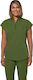 KOI USA Female Medical Blouse Green
