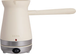 Estia Ivoris Ηλεκτρικό Μπρίκι 1000W με Χωρητικότητα 500ml Καφέ
