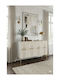 Wooden Sideboard Multicolour 120x32x75cm
