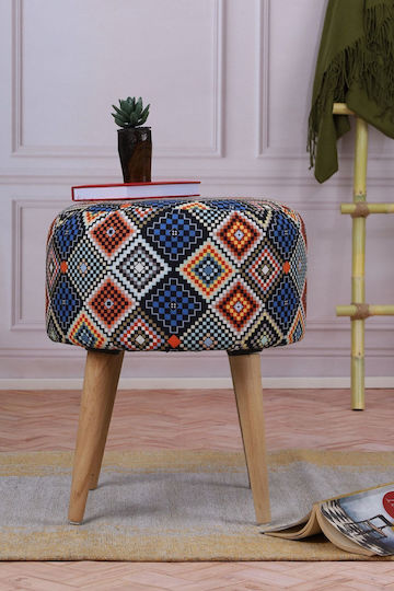 Suport Pentru Picioare Din Lemn Multicolor
