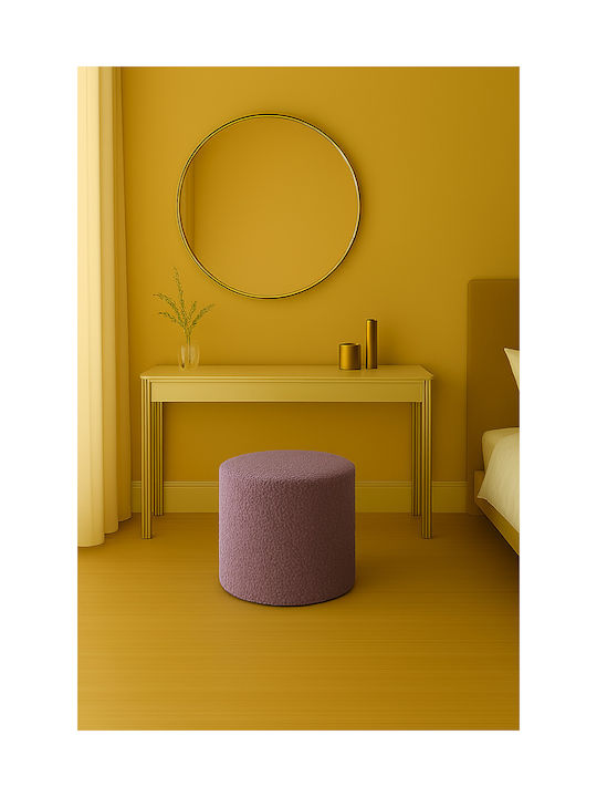 Υποπόδιο Επενδυμένο με Ύφασμα Μαλακός 42x34x32εκ.