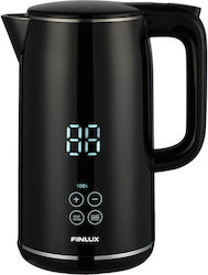 Finlux FK-17333 1.7lt με Ισχύ 2200W Μαύρος
