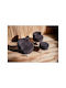 Wohnzimmermöbel-Set 2 Sessel & Hocker
