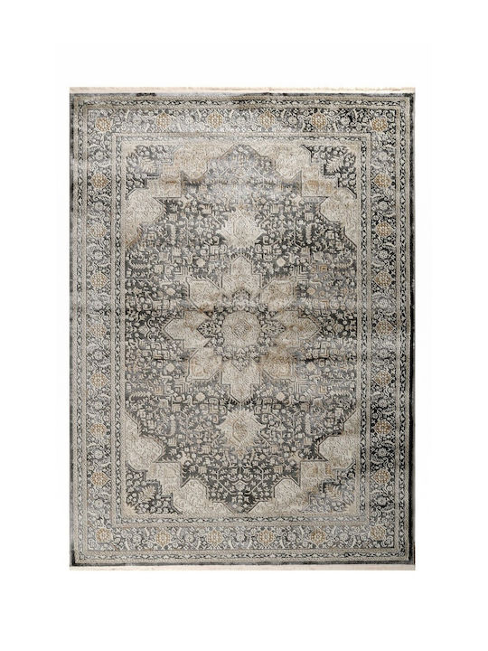 Tzikas Carpets Μοκέτα Μαύρη 133x190cm