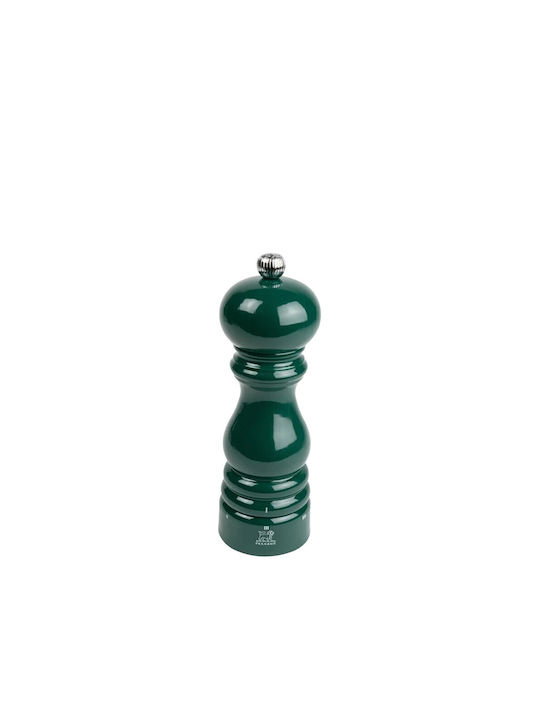 Peugeot Manual Salt Mill Wooden in Green Colour 18cm