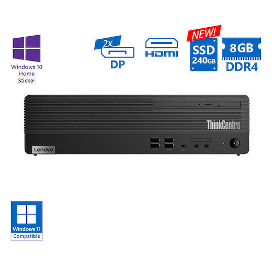 Lenovo M70s SFF Refurbished Grade A (Core i5-10400/8GB/240GB SSD/W10 Home)