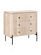 Wooden Bedroom Chest of Drawers With 3 Drawers 70x30x65cm