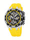 Festina Chrono Bike Мъжки Часовник На Батерия С Жълта Каучукова Каишка