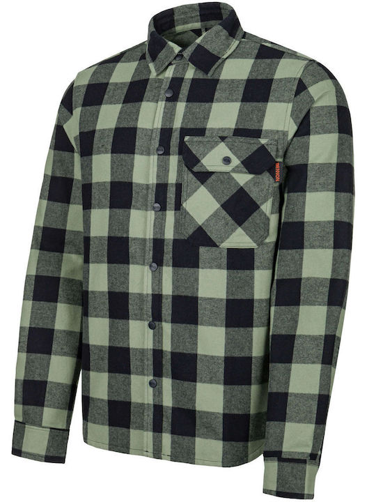 Πουκάμισο Εργασίας Bennon Pippo Khaki Black