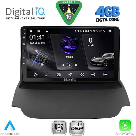Digital IQ Car Audio System for Ford EcoSport 2012-2018 Bluetooth USB WiFi GPS Apple CarPlay Android Auto with 9" Touch Screen
