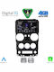 Digital IQ Car Audio System for Jeep Wrangler 2006-2011 Bluetooth USB WiFi GPS Apple CarPlay Android Auto with 9" Touch Screen