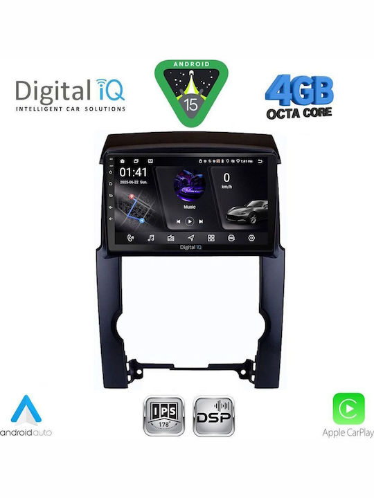 Digital IQ Car Audio System for Kia Sorento 2009-2014 Bluetooth USB WiFi GPS Apple CarPlay Android Auto with 10" Touch Screen
