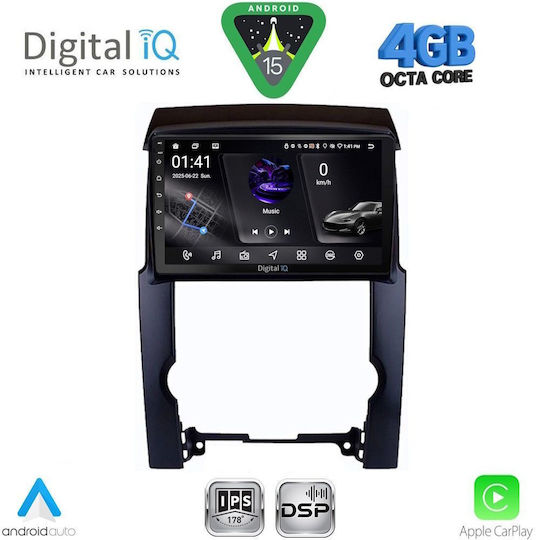 Digital IQ Ηχοσύστημα Αυτοκινήτου για Kia Sorento 2009-2014 (Bluetooth/USB/WiFi/GPS/Apple-Carplay/Android-Auto) με Οθόνη Αφής 10"