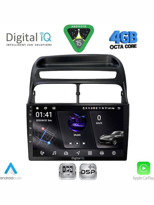 Digital IQ Car Audio System for Fiat Linea 2007-2011 Bluetooth USB WiFi GPS Apple CarPlay Android Auto with 9" Touch Screen