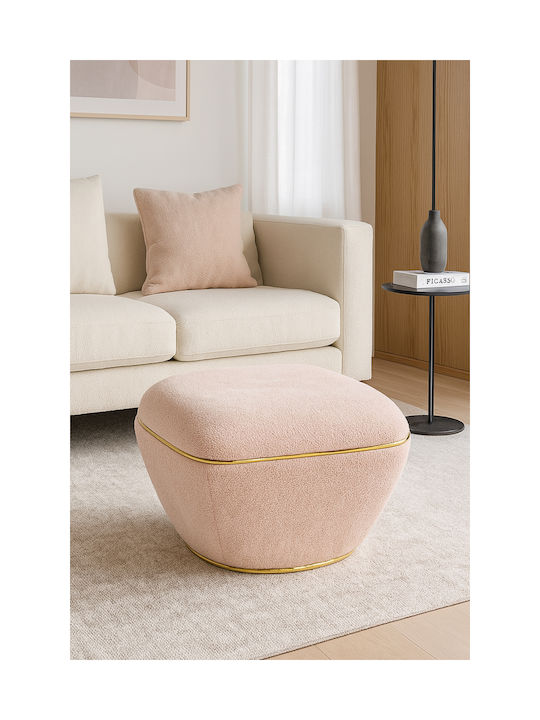 Living Room Stools Upholstered with Bohemian Fabric