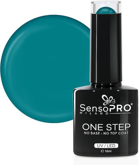 SensoPro Milano Gel Nail Polish Green Lotus #058 Cat Eye 10ml