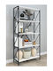 White Bookcase 70x34x180cm