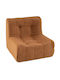 Bean Bag Sofa Brown 72x86x86cm