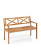 Bancă De Exterior Din Lemn 80x56x119cm