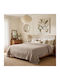 Adam Home Matlasse Romvia Pique Blanket Single 170x270cm Beige