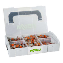 Пълен Комплект Клеми За Бързо Свързване С Лост 0 2...4mm2 32a 450v Кутия L-boxx Mini