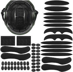 Set 54 Inserții Cască Bicicletă Zola Diverse Mărimi Forme Spumă Eva Bază Adezivă Prindere Velcro Negre Set 54 Inserții Cască Bicicletă Zola Diverse Mărimi Forme Spumă Eva Bază Adezivă Prindere Velcro Negre