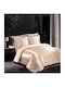 Sleep Time Set Duvet Cover 140x220cm Single with Pillowcase Taupe