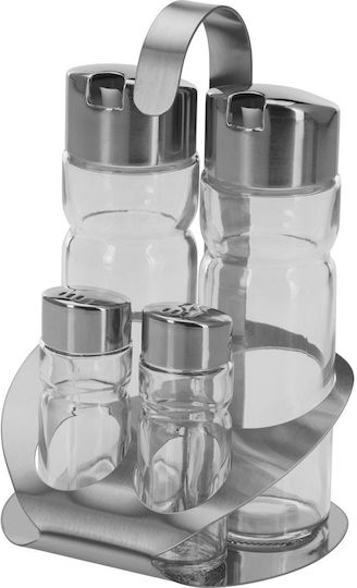 Westmark Set Ladoxido cu Solniță și Piperniță din Sticlă cu Flux 160ml Westmark Set Ladoxido cu Solniță și Piperniță din Sticlă cu Flux 160ml