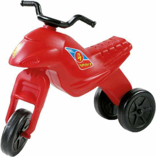 Children's Balance Bike Three-wheeled Pedal-free Motorcycle Red