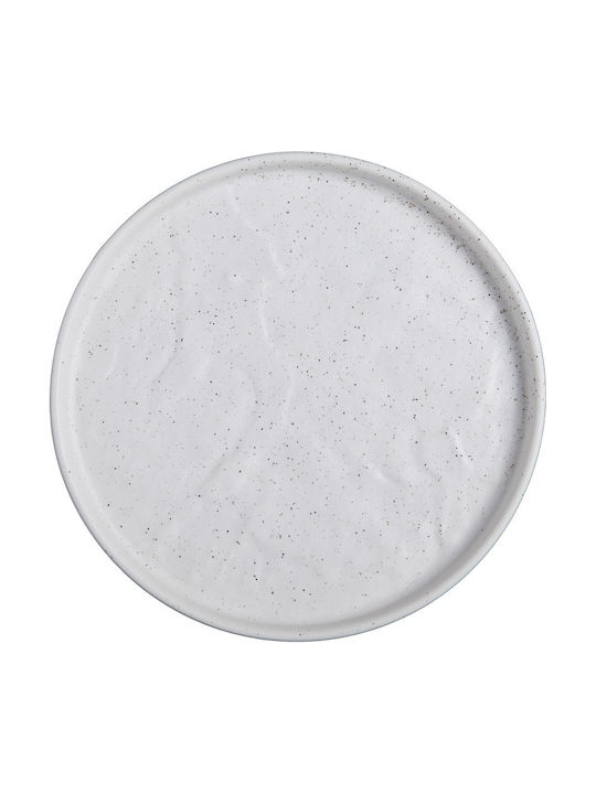 Prestige Shallow Porcelain White Plate Diameter 27cm