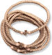 Waxed Prayer Beads 3.5mm 10 Pieces