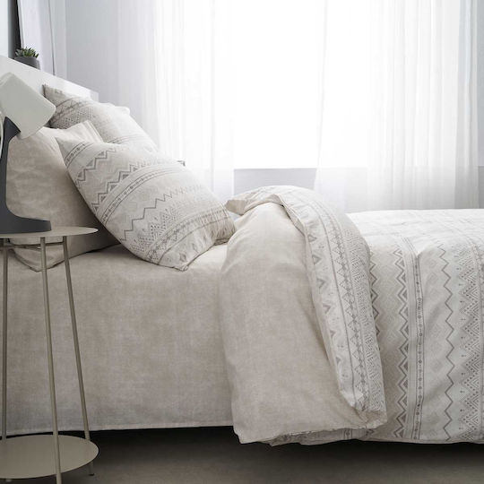 Vesta Home Elea Bettlaken Set Einzel 170x270cm Beige (3 Stück)