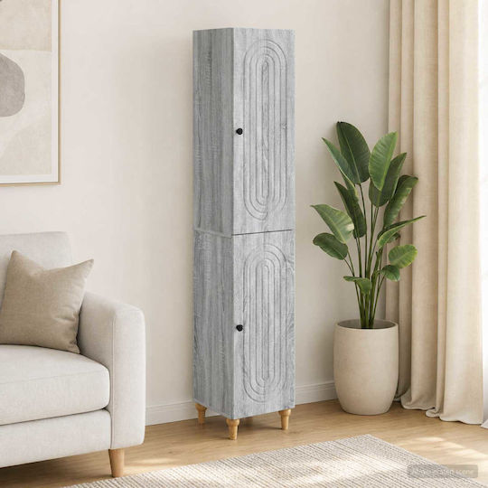 vidaXL Coloană Baie de Perete M33xA34.5xÎ90cm Sonoma