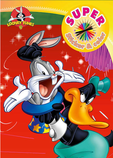 Βιβλίο Ζωγραφικής + Αυτοκόλλητα Looney Tunes