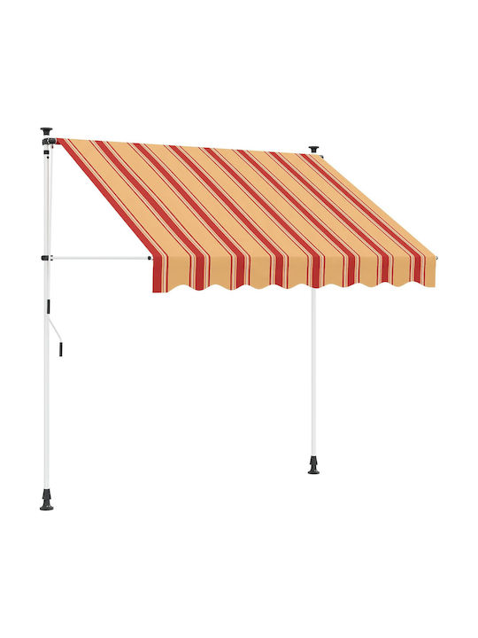 vidaXL Multicolour Terrace Tent 1.5x1.15m