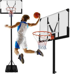 Basketballkorb mit Rückwand und Netz