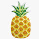 Inflatable Pineapple Sea Mattress 216x124cm
