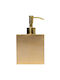 Caspari Glass Gold Dispenser