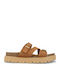 Women's Flat Sandals Brown