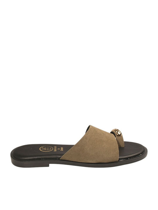 J&C Women's Flat Sandals Green