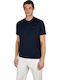 T-shirt Navy Μπλε
