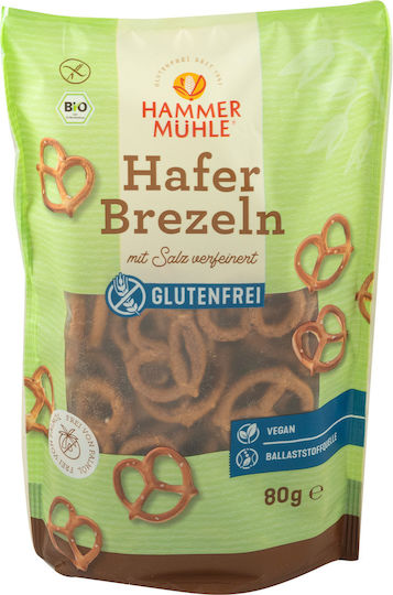Hammermühle Crackers with Salt Gluten Free 80gr
